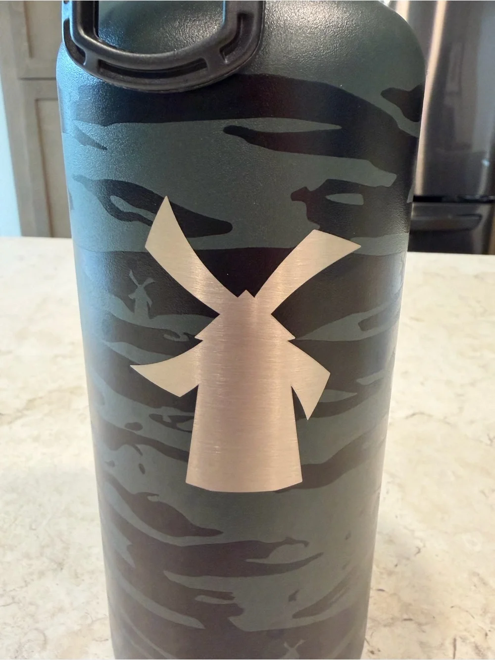 Dutch Bros Camo Insulated Stainless Steel Water Bottle - 32 oz